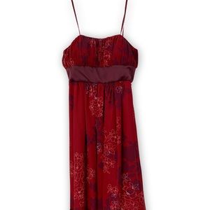 NEW Max and Cleo ruched red berry dress, size 6